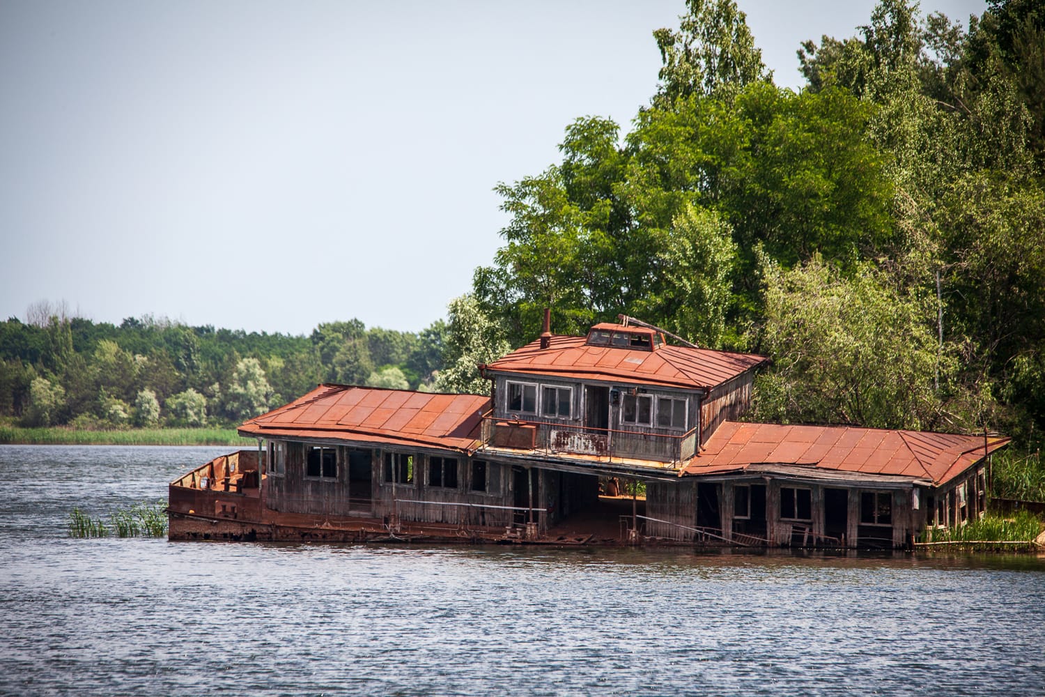 Shipwreck Prypiat River
