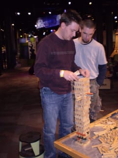 Stacking the blocks, stacking the blocks...