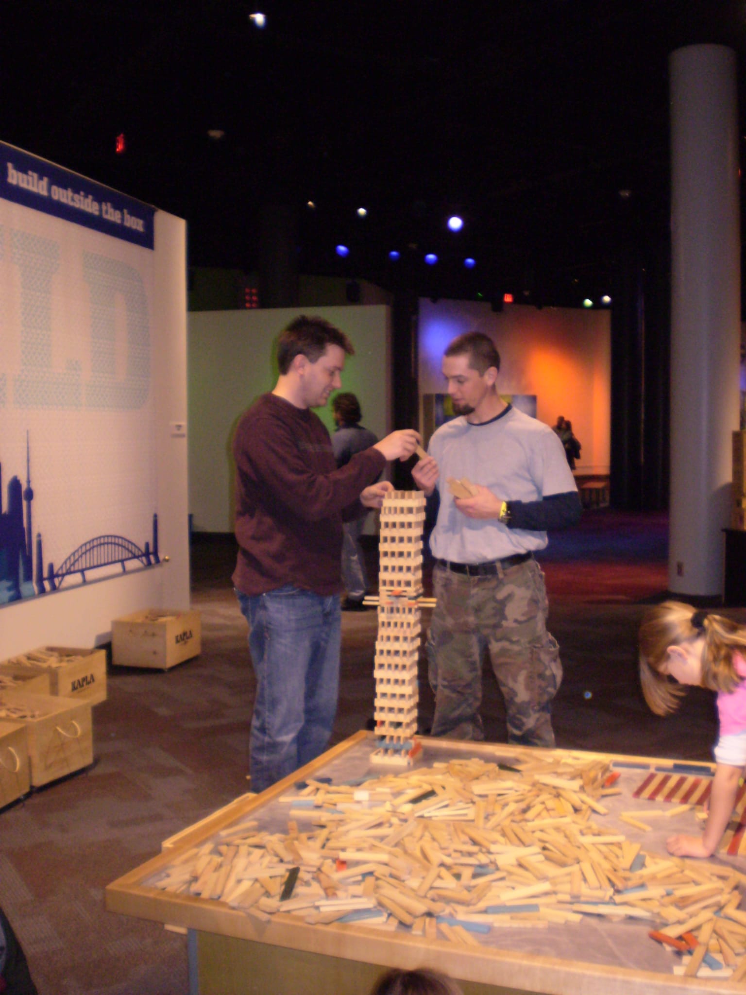 Stick stacking