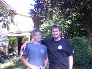 Batman & Me at Mom's