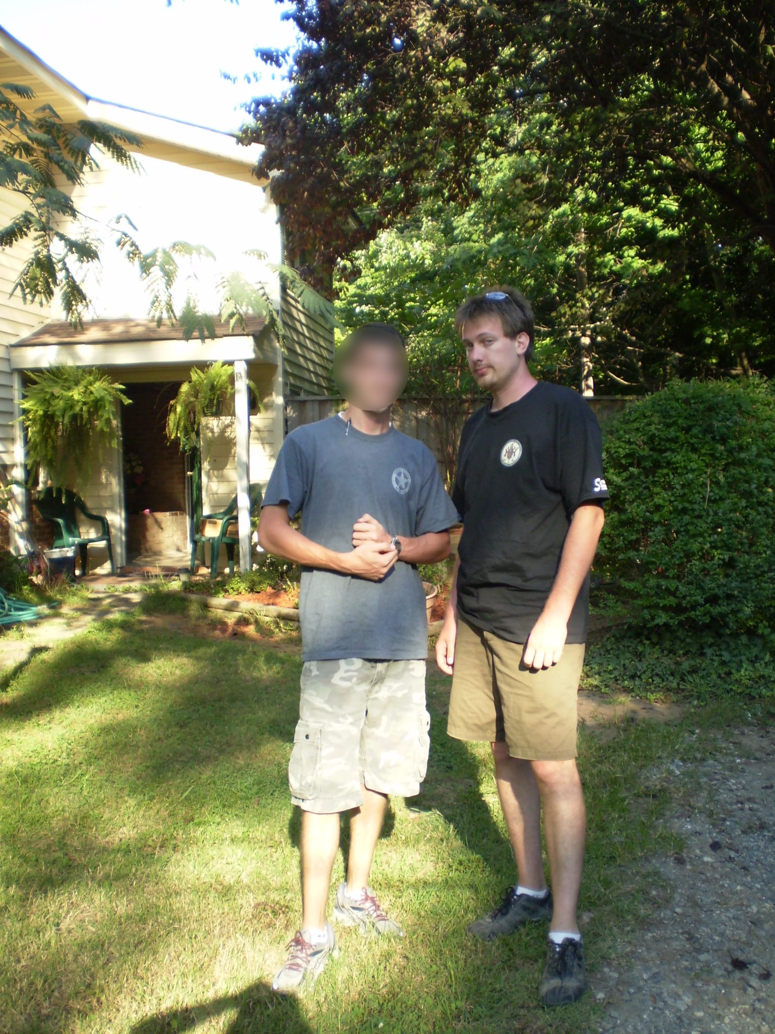 Batman & Me at Mom's