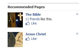Facebook went all Jerry Falwell on me today