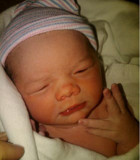 Ella Nicole Ballance - August 13, 2010 - 7.9lbs