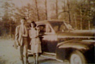 My Grandparents first date - April 1947