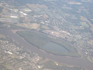 View from the plane headed to Newark, NJ