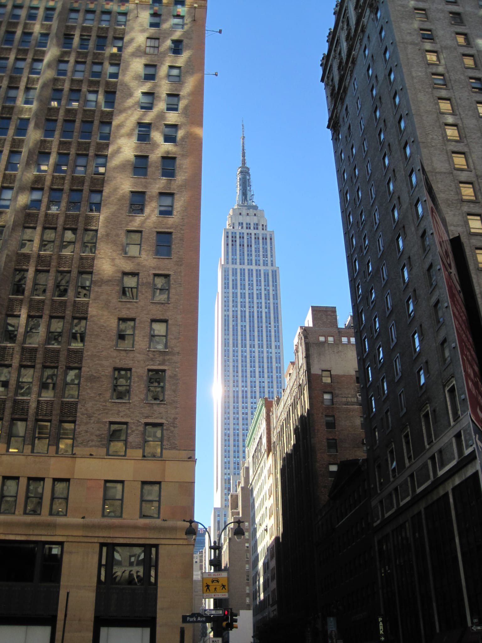 View of the Empire State Building