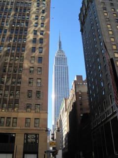 View of the Empire State Building