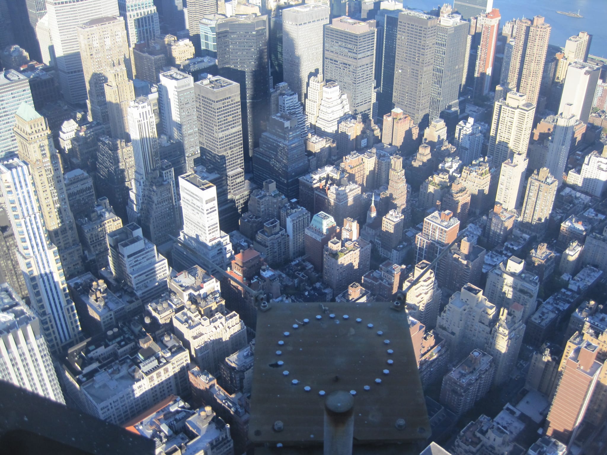 View from the Empire State Building - Manhattan Island - New York City