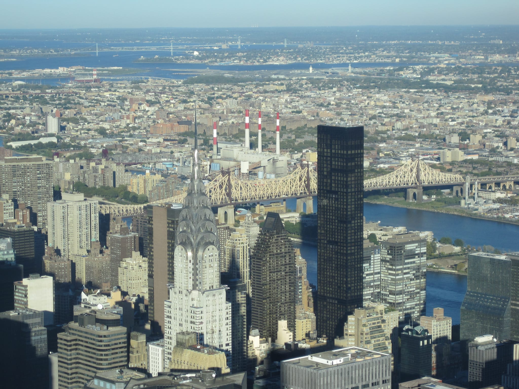 Chrysler Building from the Empire State Building - Manhattan Island - New York City