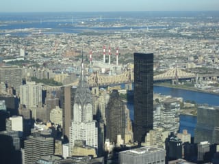 Chrysler Building from the Empire State Building - Manhattan Island - New York City