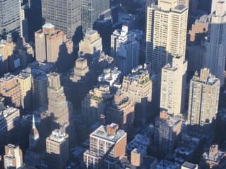 Rooftop gardens from the Empire State Building - Manhattan Island - New York City