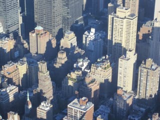 Rooftop Gardens from the Empire State Building - Manhattan Island - New York City