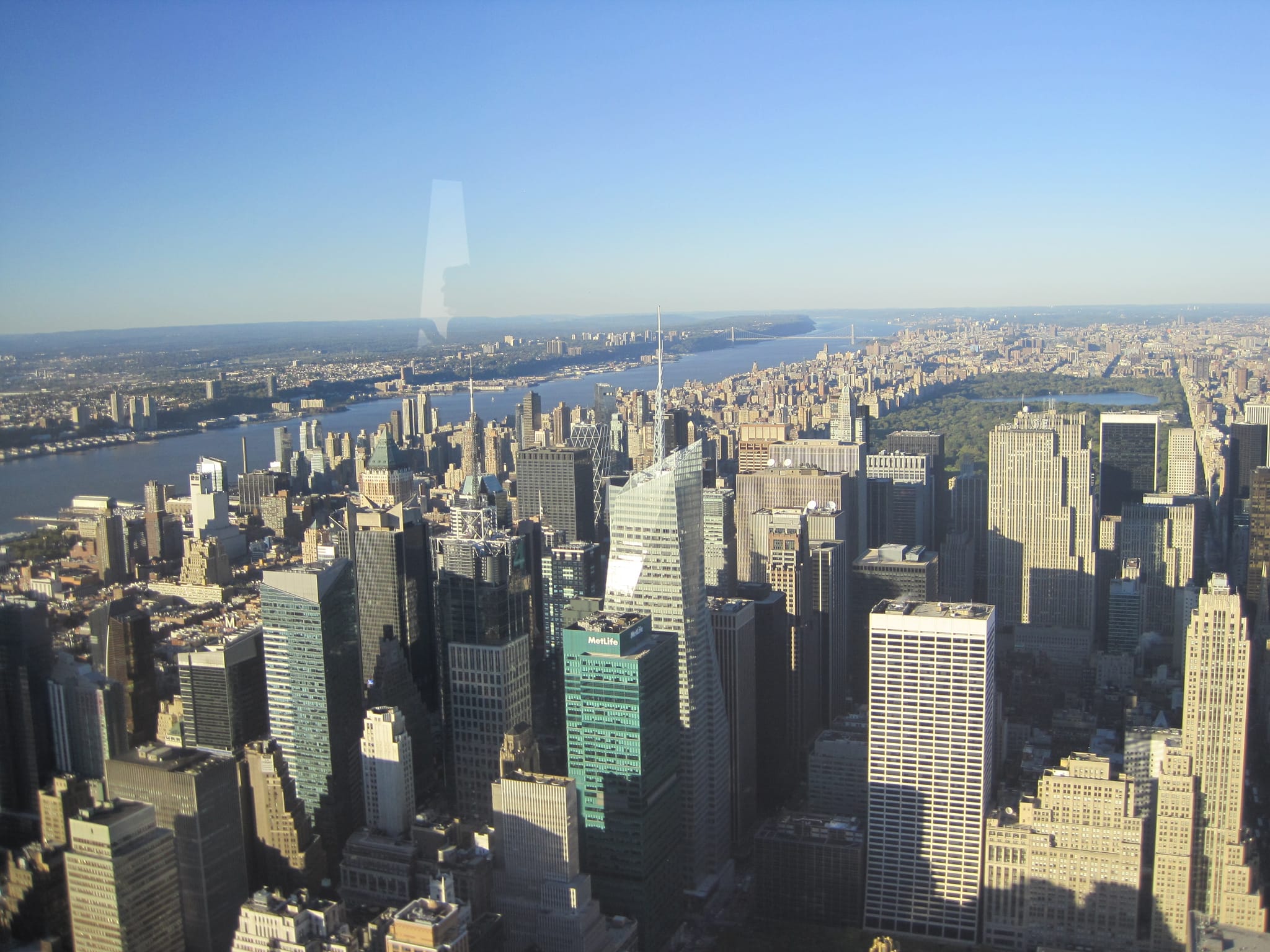 View from the Empire State Building - Manhattan Island - New York City