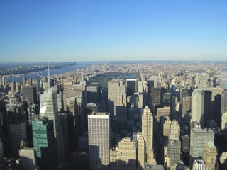 View of Central Park from the Empire State Building - Manhattan Island - New York City