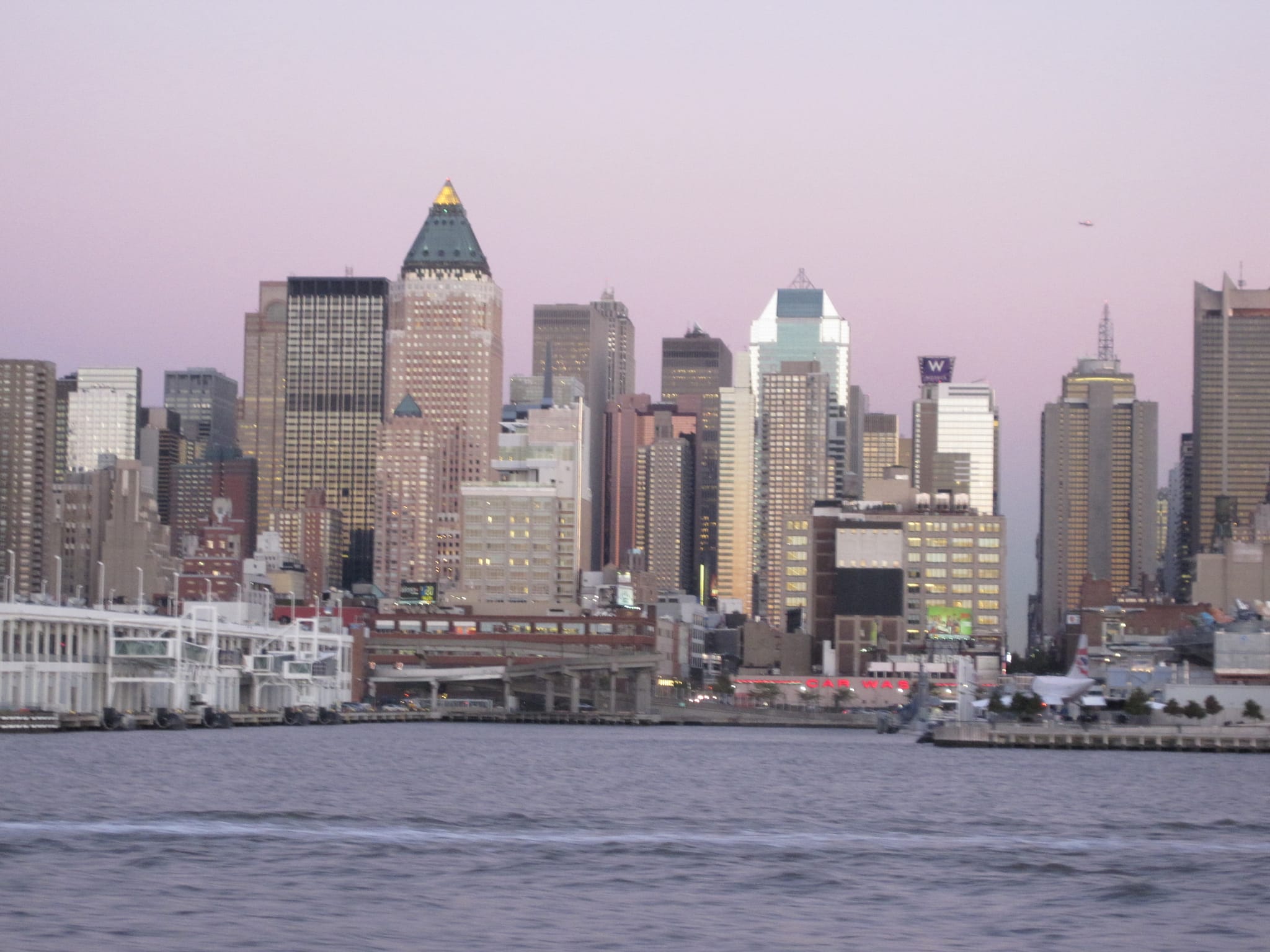 NYC Skyline from the ferry