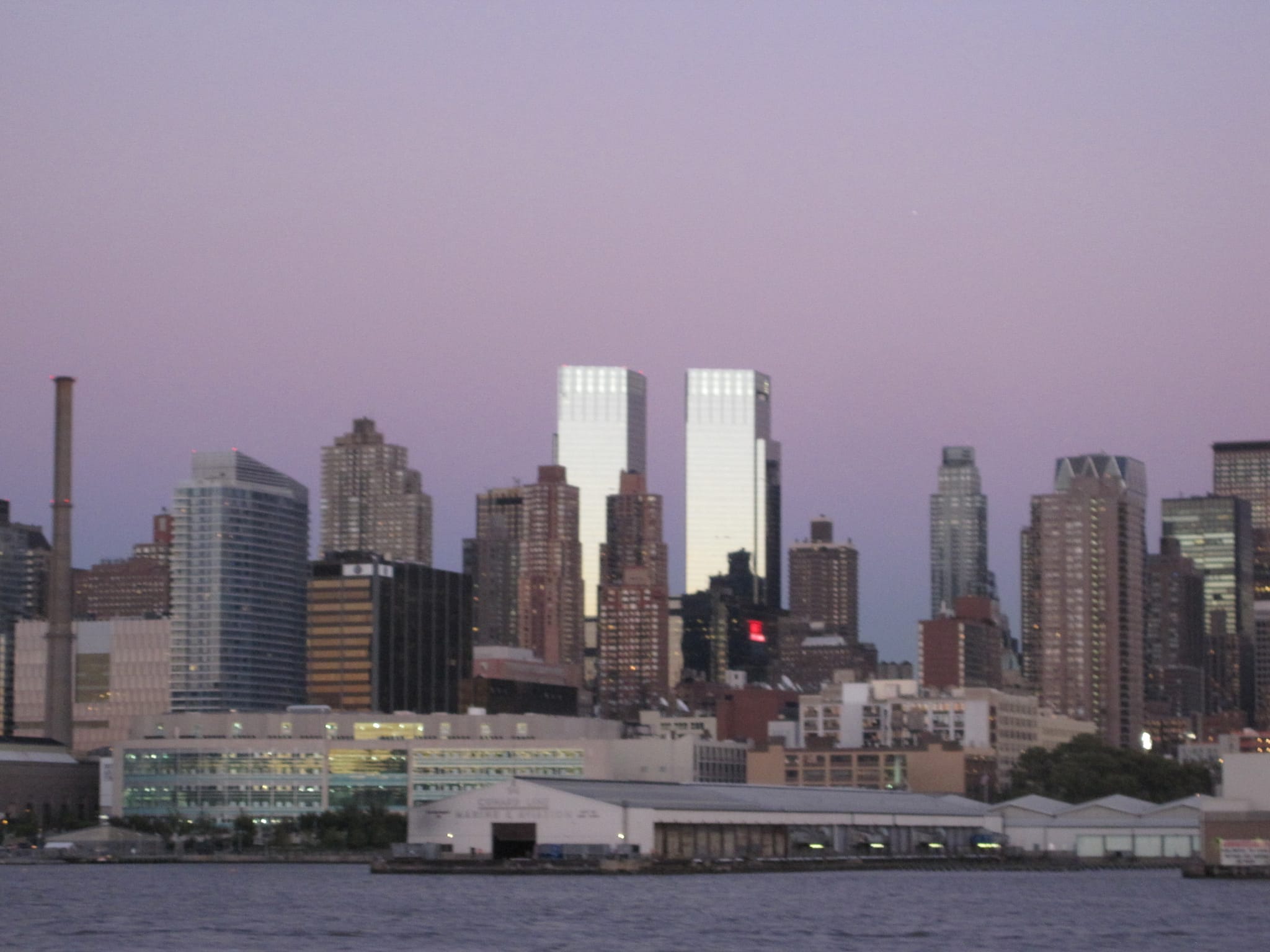 NYC Skyline from the ferry