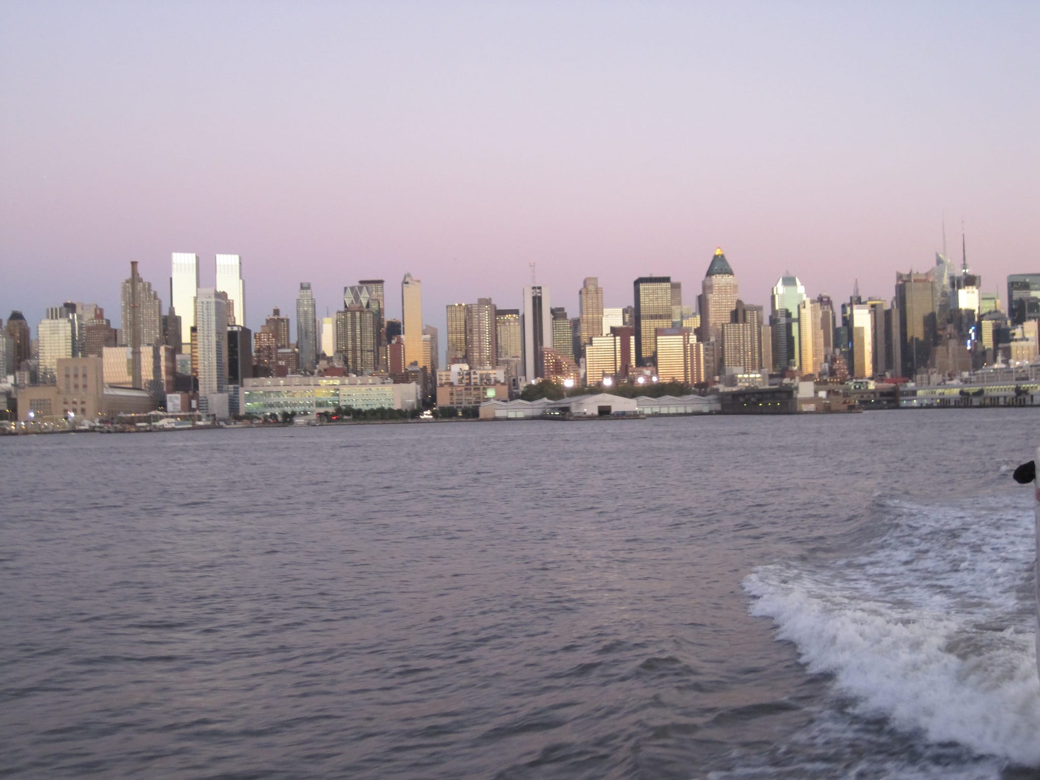 NYC Skyline from the ferry