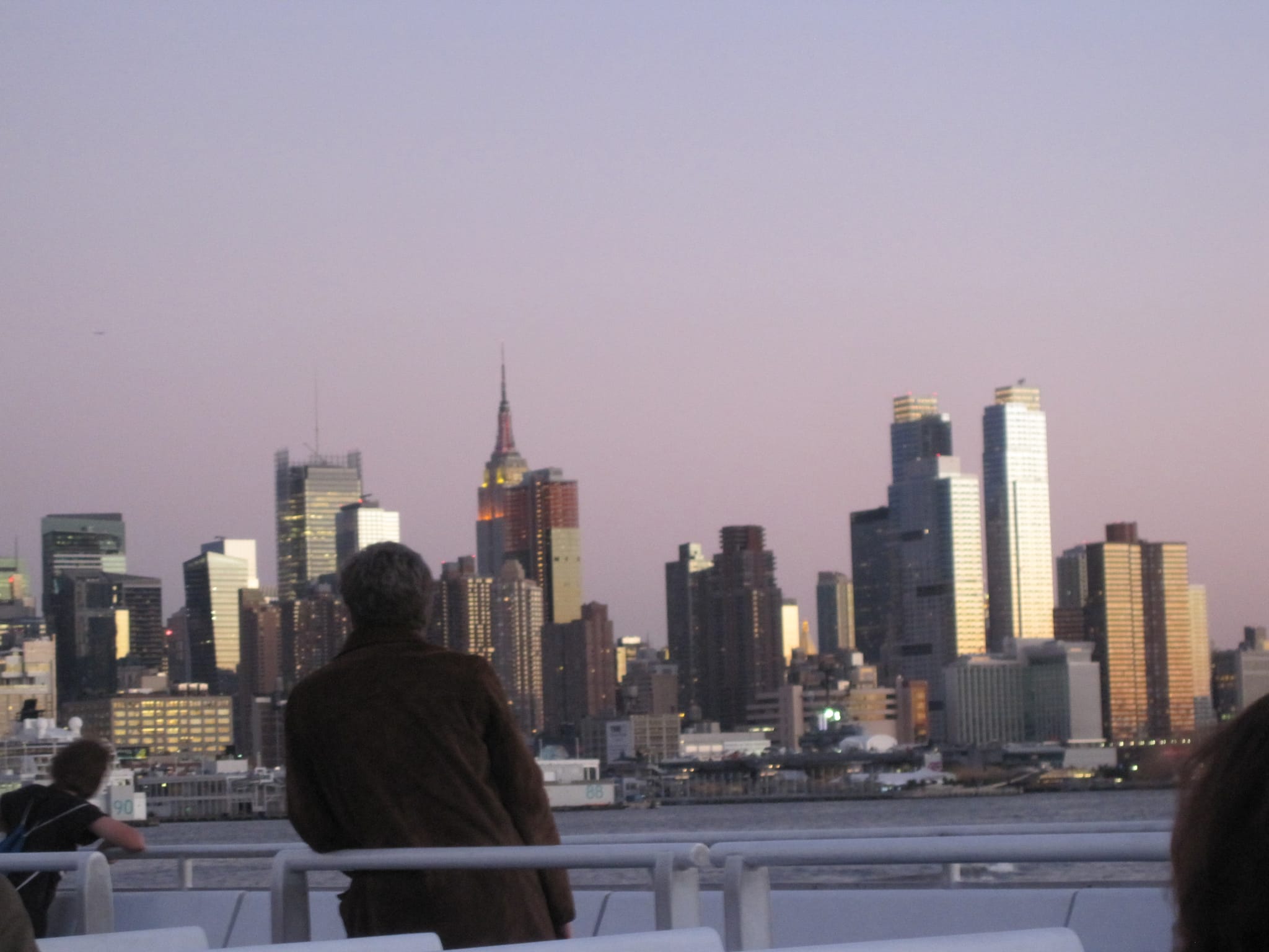 Ferry to NJ from Manhattan Island