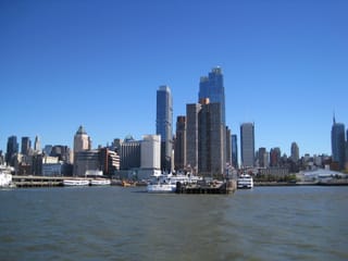 Skyline from the NJ Ferry - Manhattan - New York City