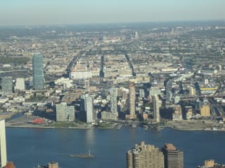 Long Island - View from the Empire State Building - Manhattan Island - New York City