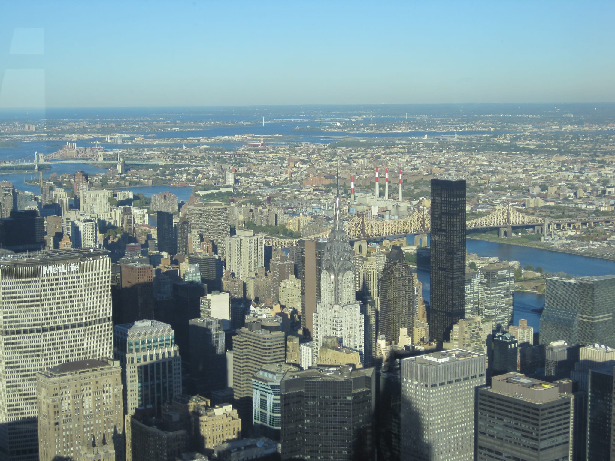 View to the Northeast from the Empire State Building - Manhattan Island - New York City