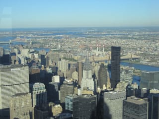 View to the Northeast from the Empire State Building - Manhattan Island - New York City