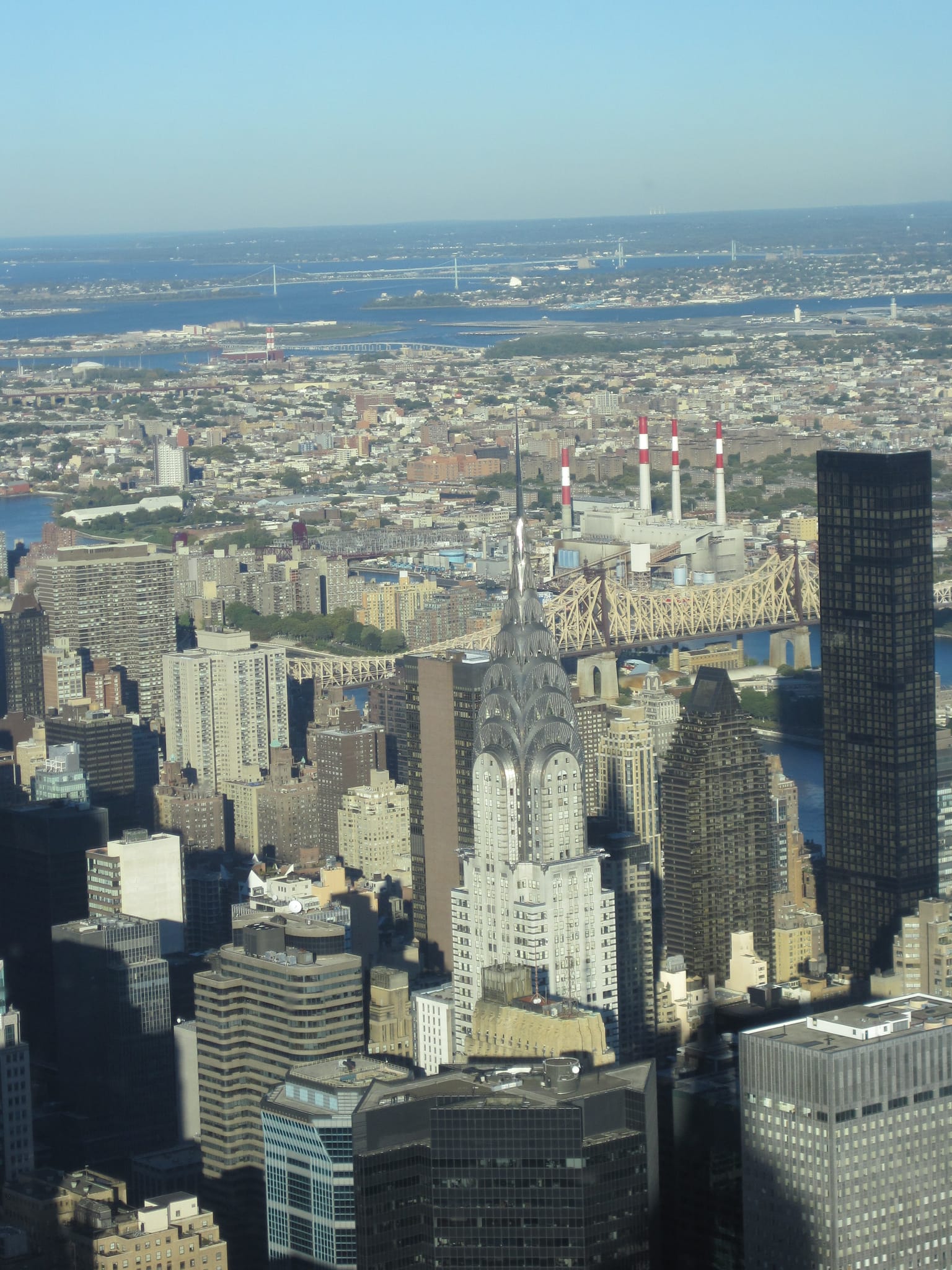 View of the Chrysler Building from the Empire State Building - Manhattan Island - New York City