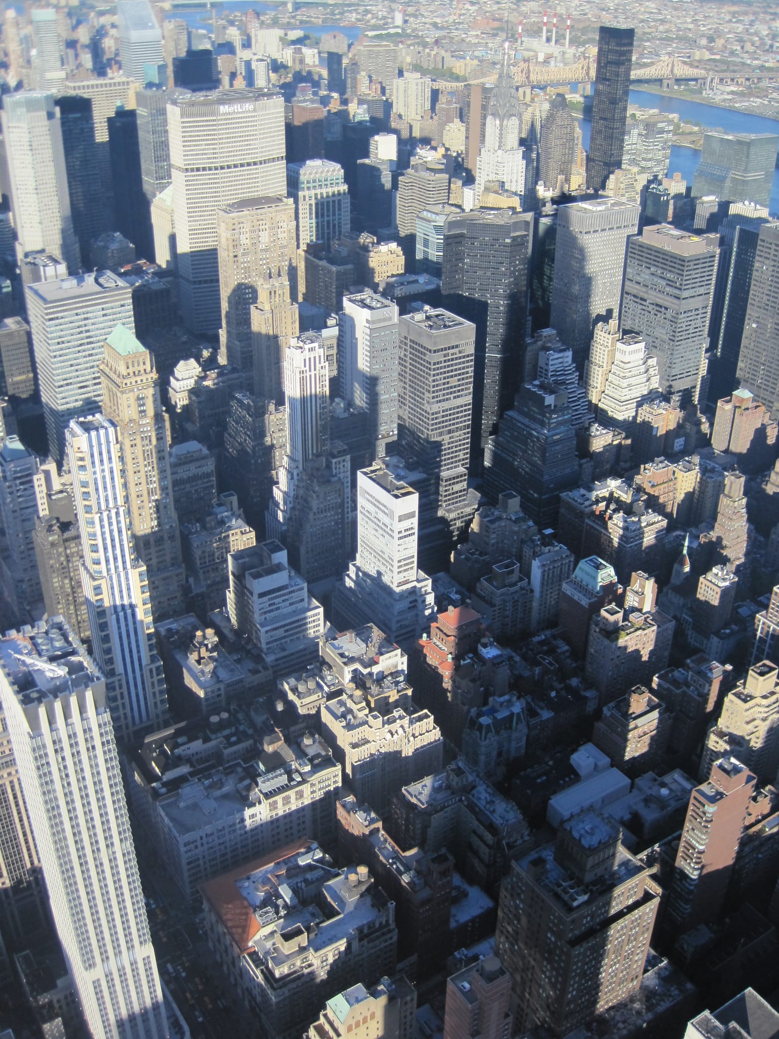 Shadow of the Empire State Building - Manhattan Island - New York City
