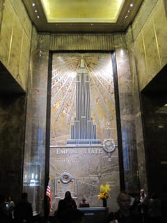 Empire State Building Lobby - Manhattan Island - New York City