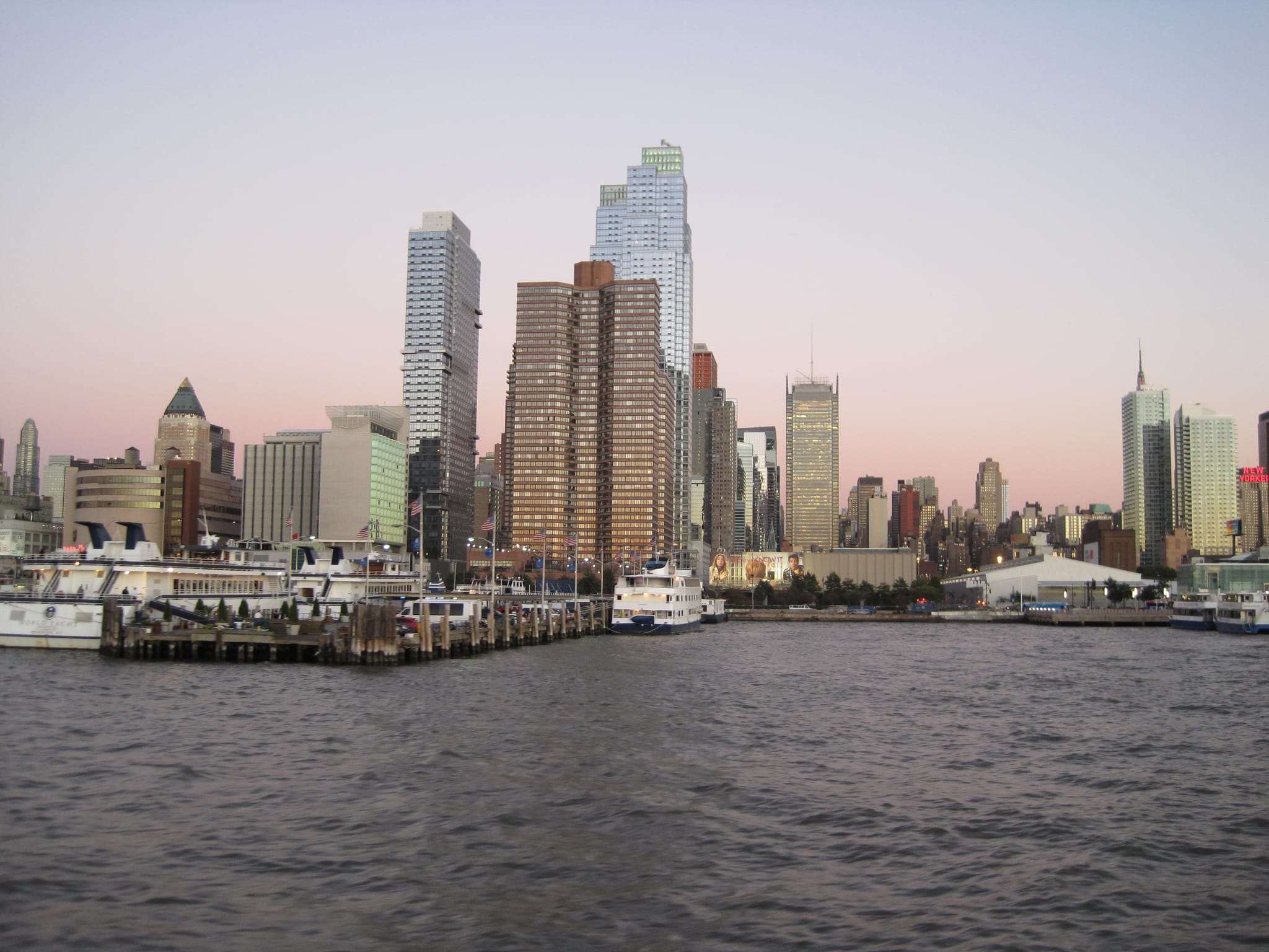 NYC Skyline from the ferry
