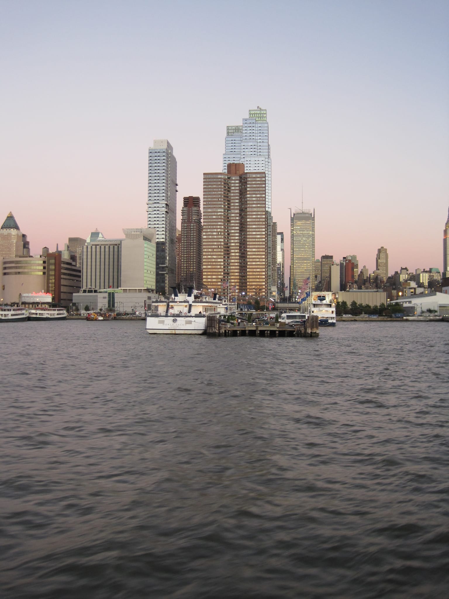 NYC Skyline from the ferry