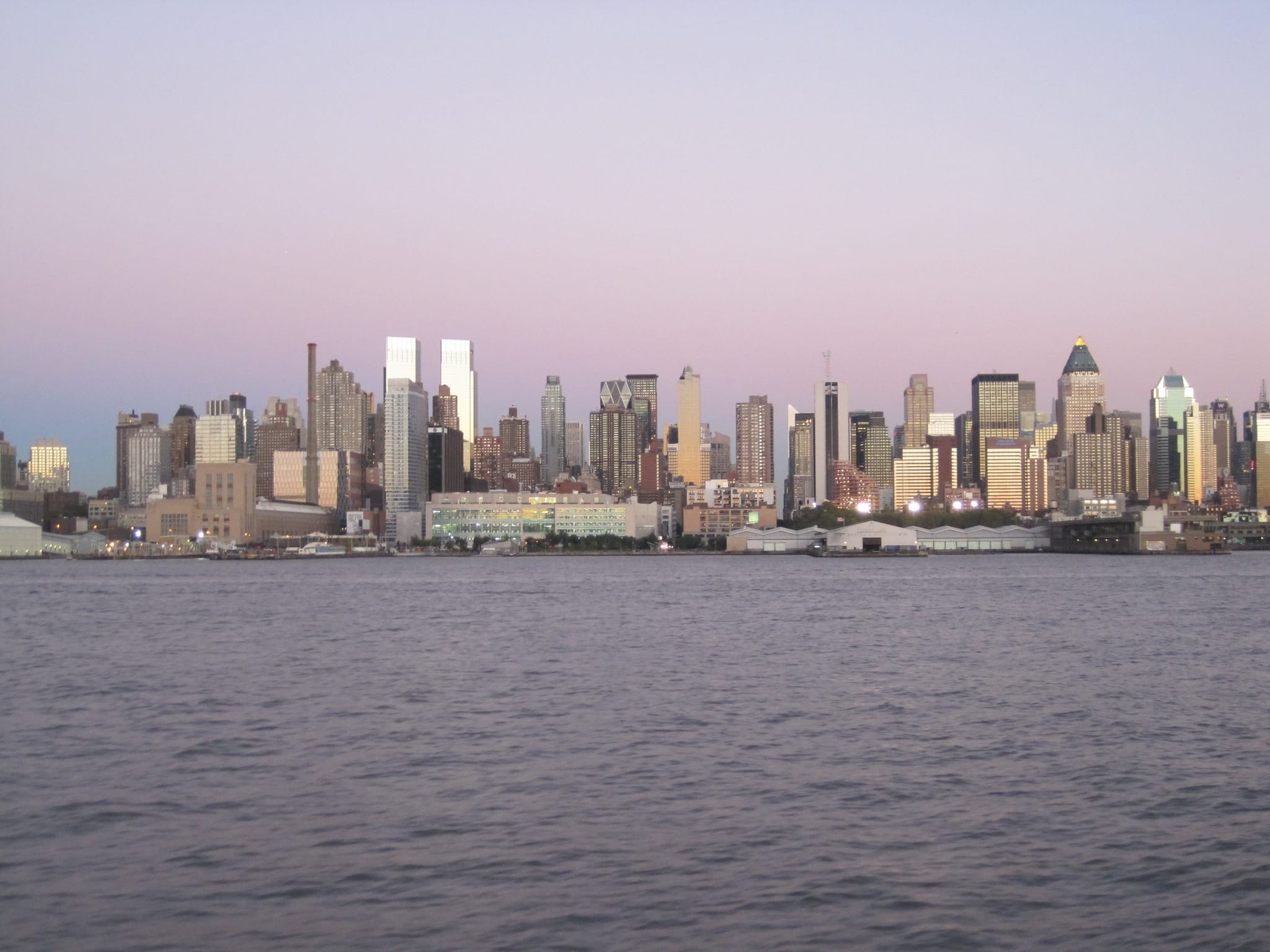 NYC Skyline from the ferry