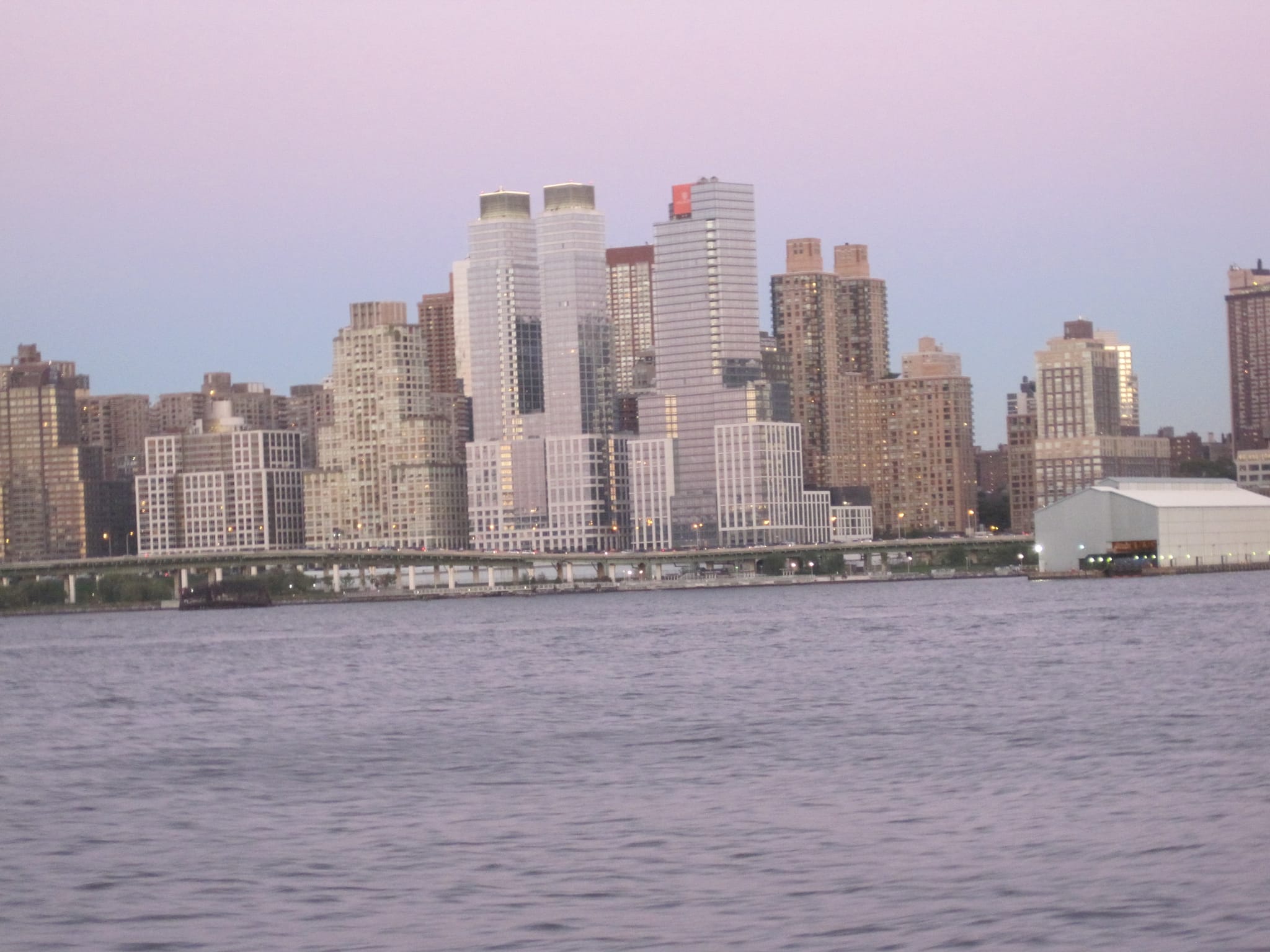 NYC Skyline from the ferry