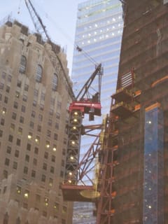 Freedom Tower crane - New York City