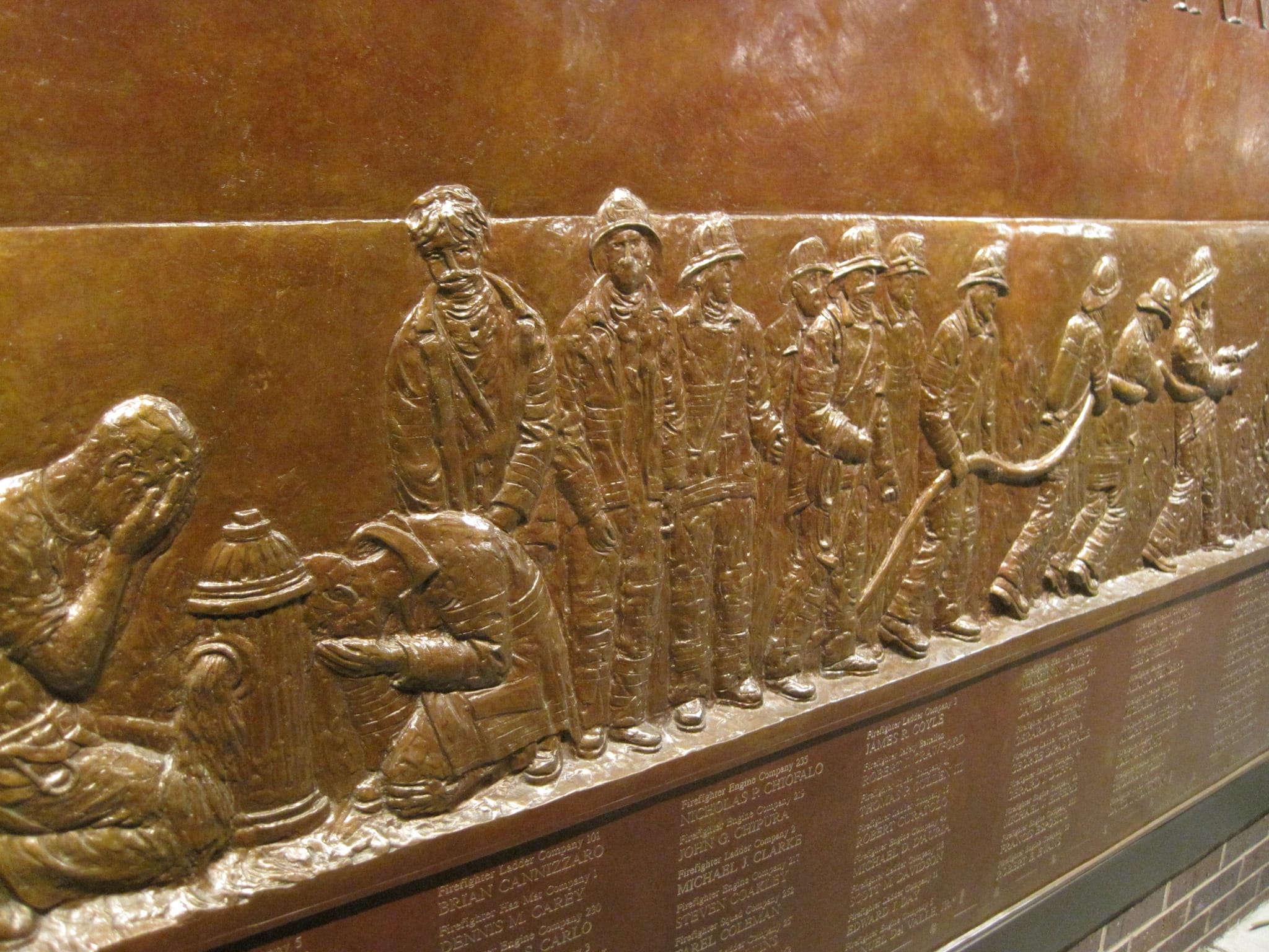 Firefighter Memorial at Ten House - WTC - 9/11