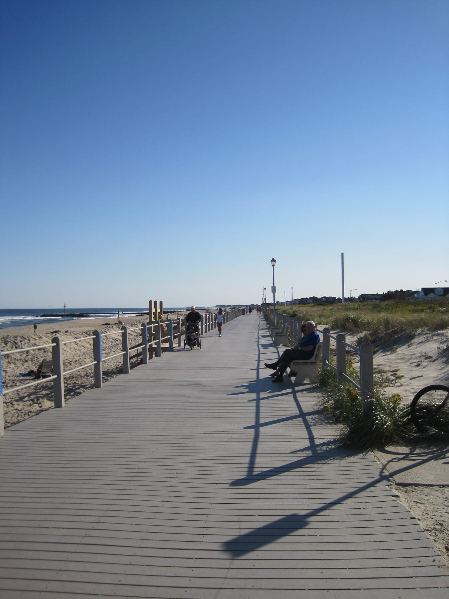 Jersey Boardwalk at the beach