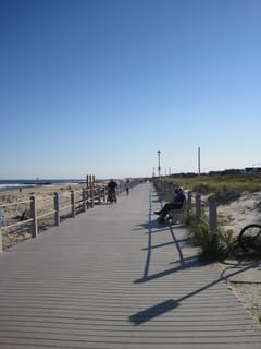 Jersey Boardwalk at the beach
