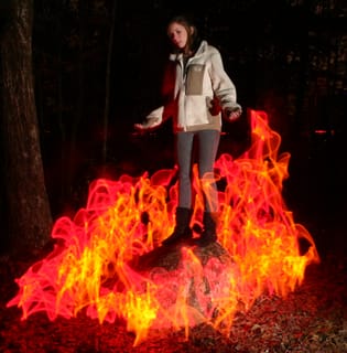 Light Painting at Myra's  35