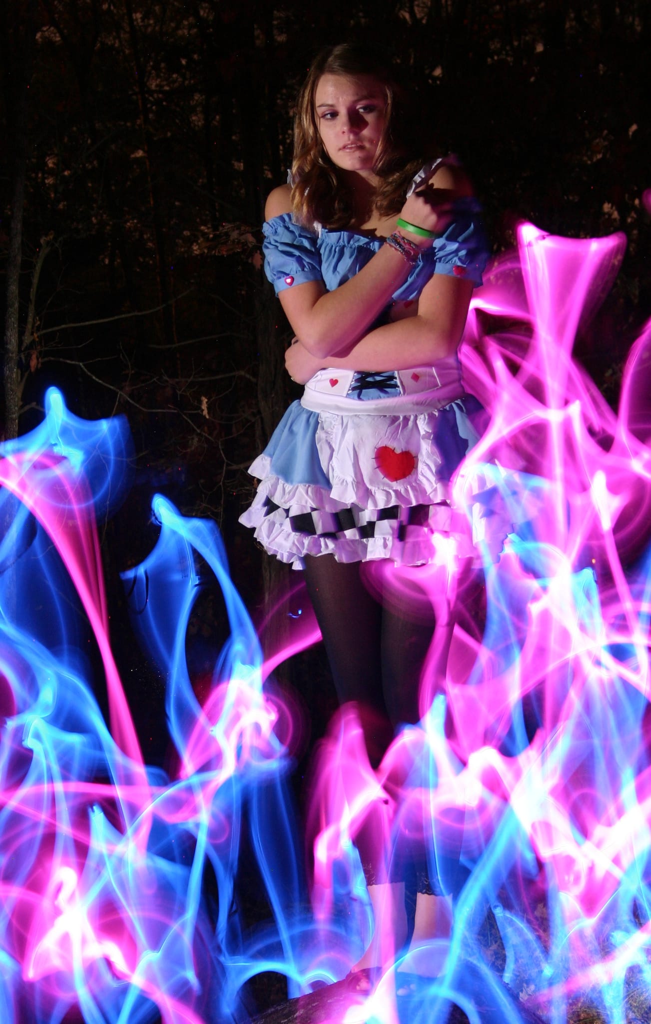 Light Painting at Myra's  2