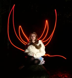 Light Painting at Myra's  11