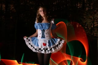 Light Painting at Myra's  1