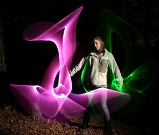 Light Painting at Myra's  32