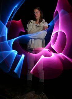 Light Painting at Myra's  30