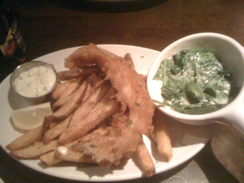 Fish and uhh, chips?
