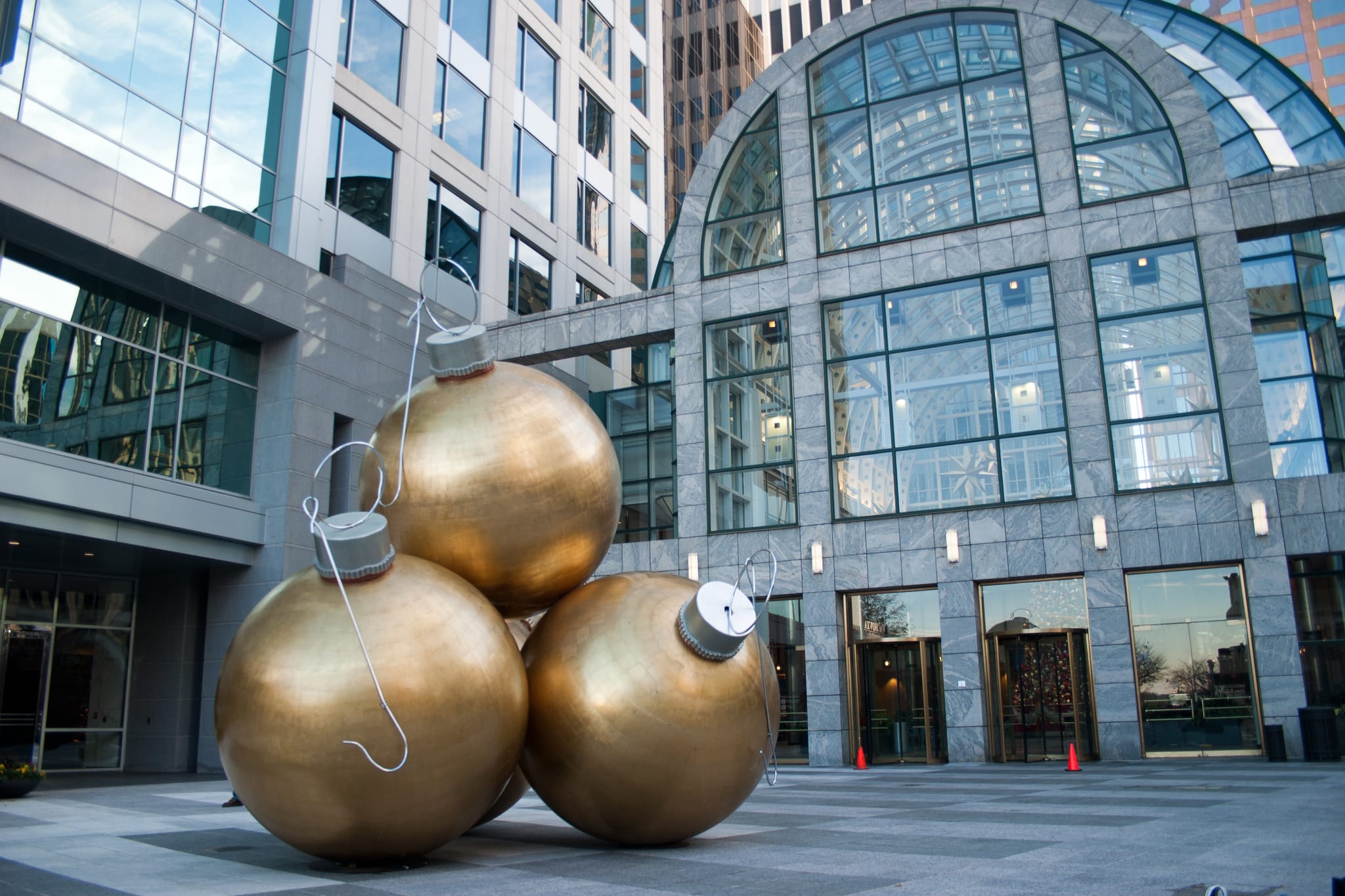 Gigantic Christmas Balls