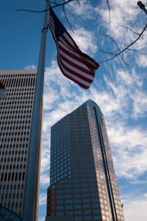 Flag-with-building