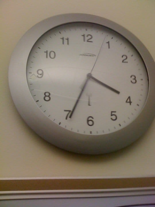 What's wrong with this clock?