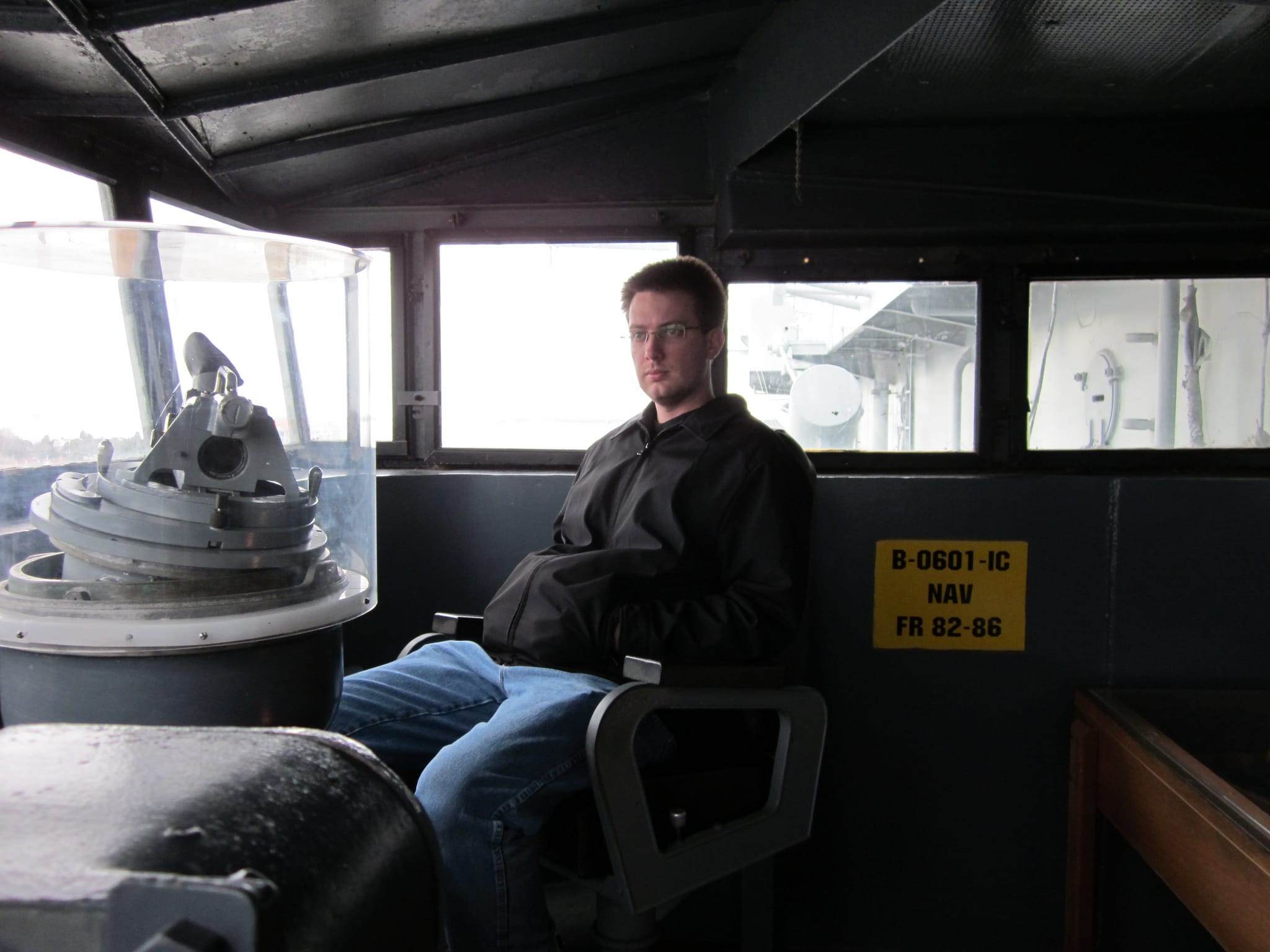 Captain on the Bridge, ding ding ding!