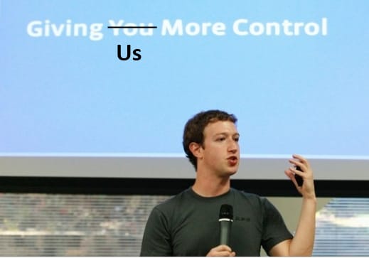 Giving us more control