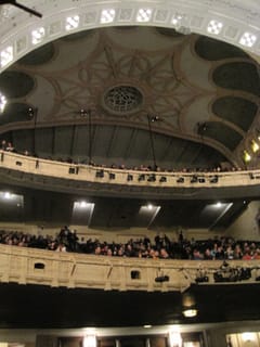 Moore Theater - upper and lower balconies